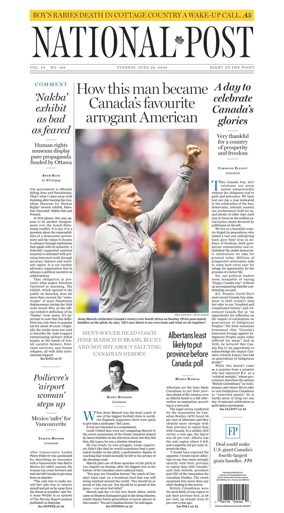 Cover of National Post - (National Edition)