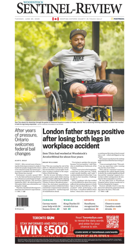 Cover of Sentinel-Review (Woodstock)
