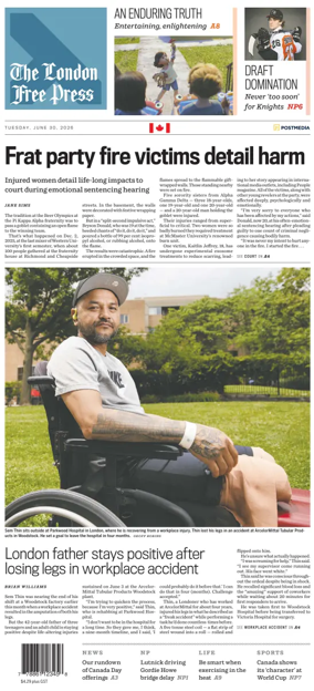 Cover of The London Free Press