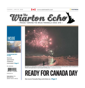 Cover of Wiarton Echo