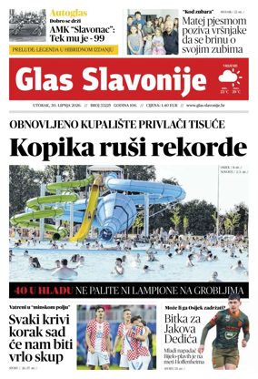 Cover of Glas Slavonije