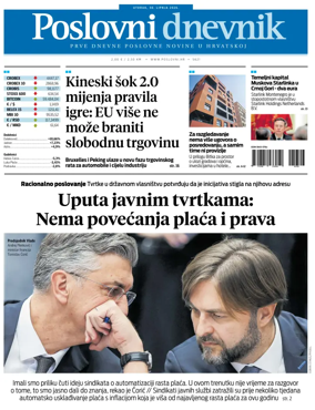 Cover of Poslovni Dnevnik