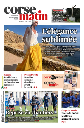 Cover of Corse Matin