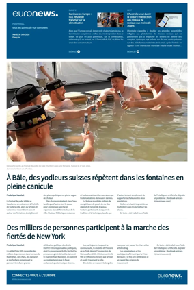 Cover of EuroNews (French Edition)