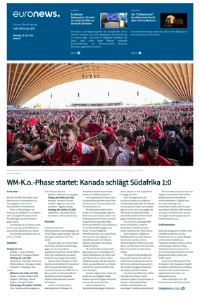 Cover of Euronews (German Edition)
