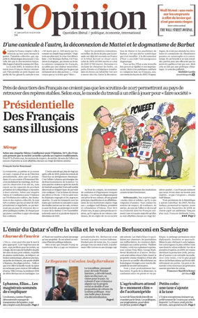 Cover of L'Opinion