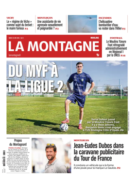 Cover of La Montagne (Moulins)