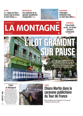 Cover of La Montagne (Vichy)