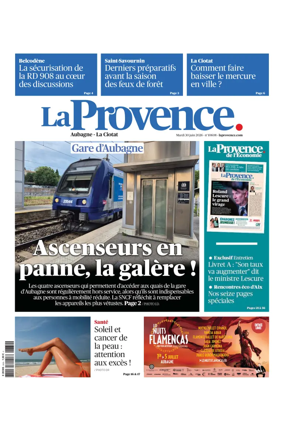 Cover of La Provence Aubagne-La Ciotat