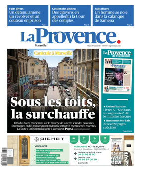Cover of La Provence Marseille