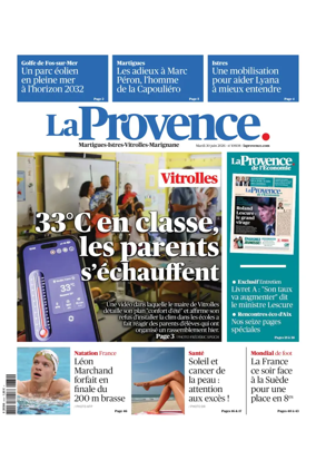 Cover of La Provence Martigues-Istres-Vitrolles-Marignane