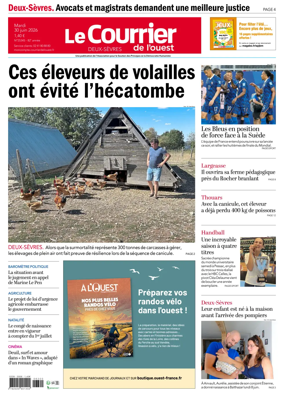 Cover of Le Courrier de l’Ouest (Deux-Sevres)
