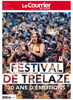 Cover of Le Courrier de l’Ouest (Saumur)