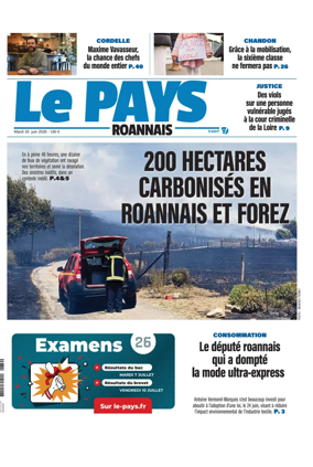 Cover of Le Pays Roannais (Roanne)