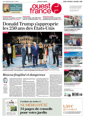 Cover of Ouest France (Caen - Bayeux - Falaise - Vire)