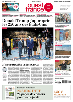 Cover of Ouest-France (Lannion / Paimpol / Guingamp)
