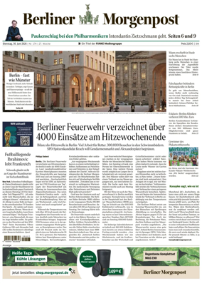 Cover of Berliner Morgenpost