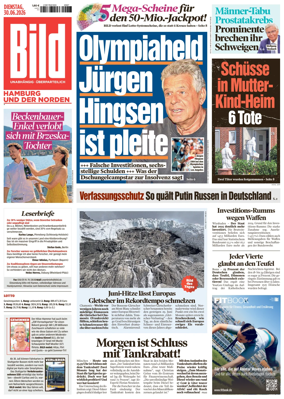 Cover of BILD Hamburg