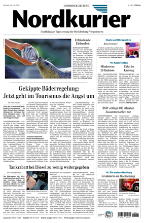 Cover of Demminer Zeitung