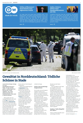 Cover of Deutsche Welle (German edition)