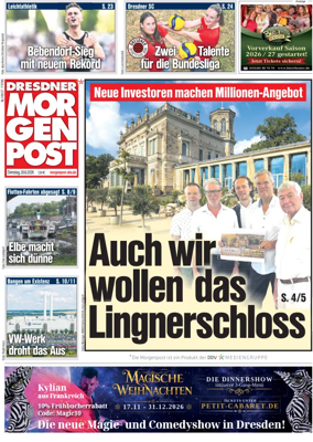Cover of Dresdner Morgenpost
