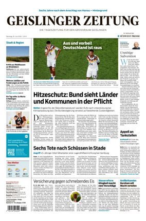 Cover of Geislinger Zeitung