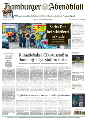 Cover of Hamburger Abendblatt (Pinneberg)