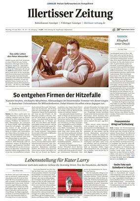 Cover of Illertisser Zeitung