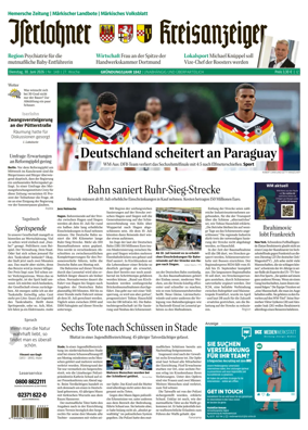 Cover of Iserlohner Kreisanzeiger und Zeitung (Iserlohn)