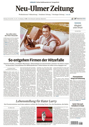 Cover of Neu-Ulmer Zeitung