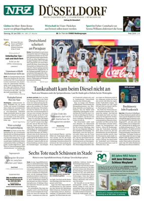 Cover of Neue Rhein Zeitung (Dusseldorf)