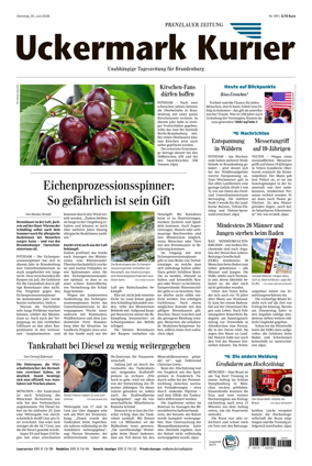 Cover of Prenzlauer Zeitung