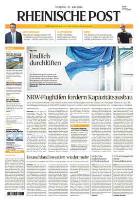 Cover of Rheinische Post Emmerich-Rees