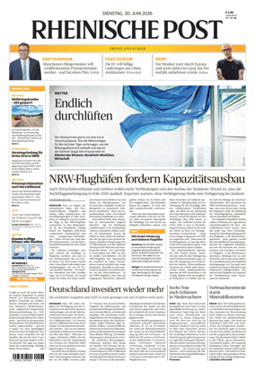 Cover of Rheinische Post Viersen