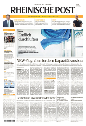Cover of Rheinische Post - Xanten and Moers