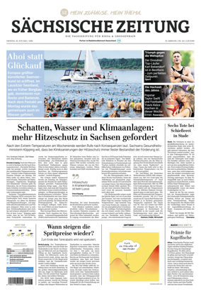 Cover of Sachsische Zeitung (Riesa & Grossenhain)