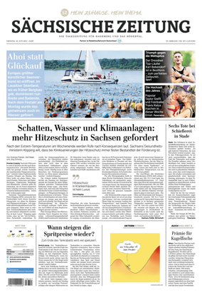 Cover of Sachsische Zeitung (Rodertal)