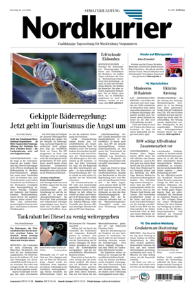 Cover of Strelitzer Zeitung