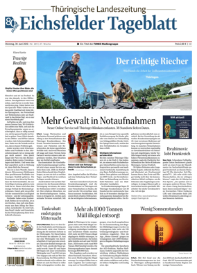 Cover of Thuringische Landeszeitung (Eichsfeld)