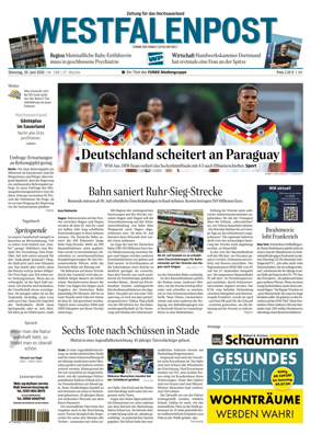 Cover of Westfalenpost (Brilon)