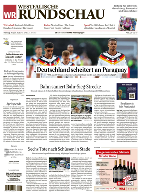Cover of Westfalische Rundschau (Ennepetal)