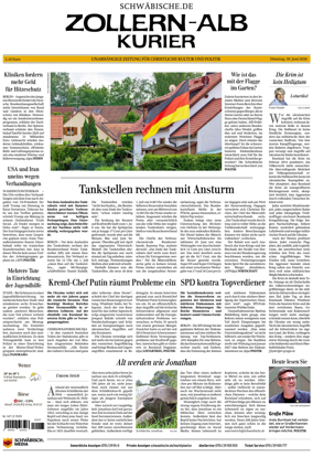 Cover of Zollern-Alb-Kurier (Balingen)