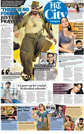 Cover of Hindustan Times (Gurgaon) - City