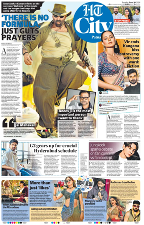 Cover of Hindustan Times (Patna) - Live