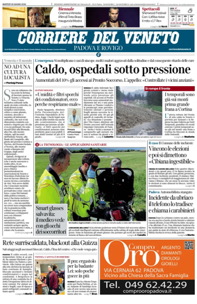 Cover of Corriere del Veneto (Padova e Rovigo)