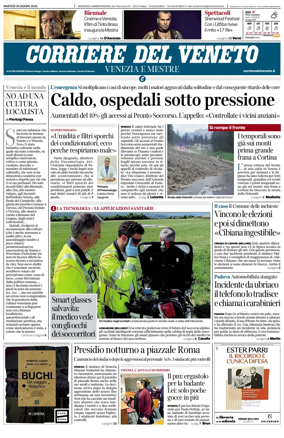 Cover of Corriere del Veneto (Venezia e Mestre)