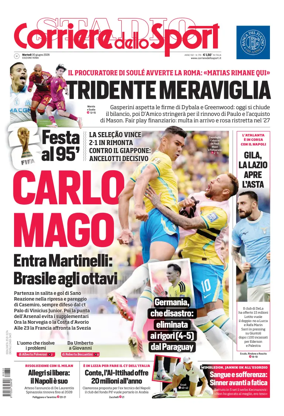 Cover of Corriere dello Sport (Roma)