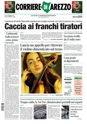 Cover of Corriere di Arezzo