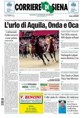 Cover of Corriere di Siena