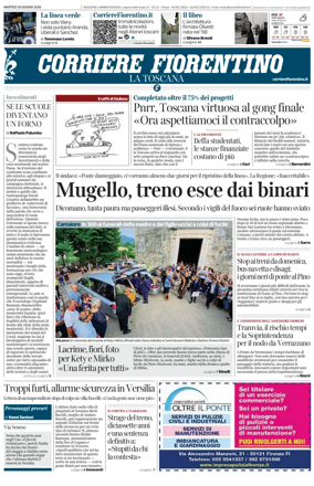 Cover of Corriere Fiorentino